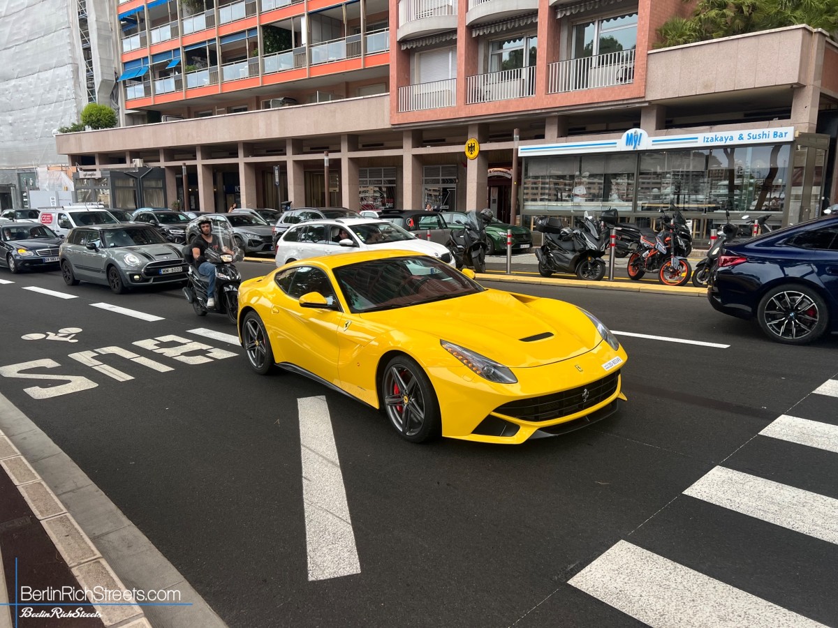 Ferrari F12 Berlinetta spotted in Monaco — BerlinRichStreets
