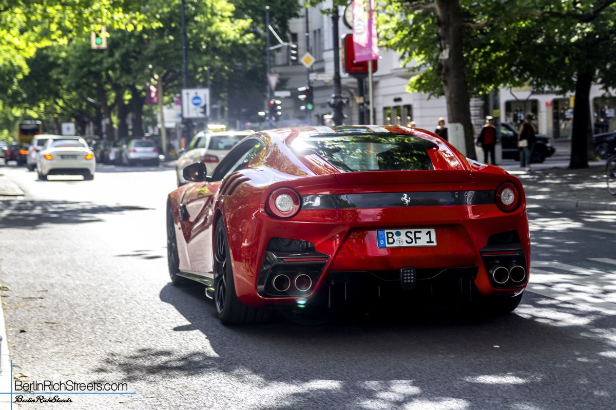 Ferrari F12tdf spotted in Berlin — BerlinRichStreets