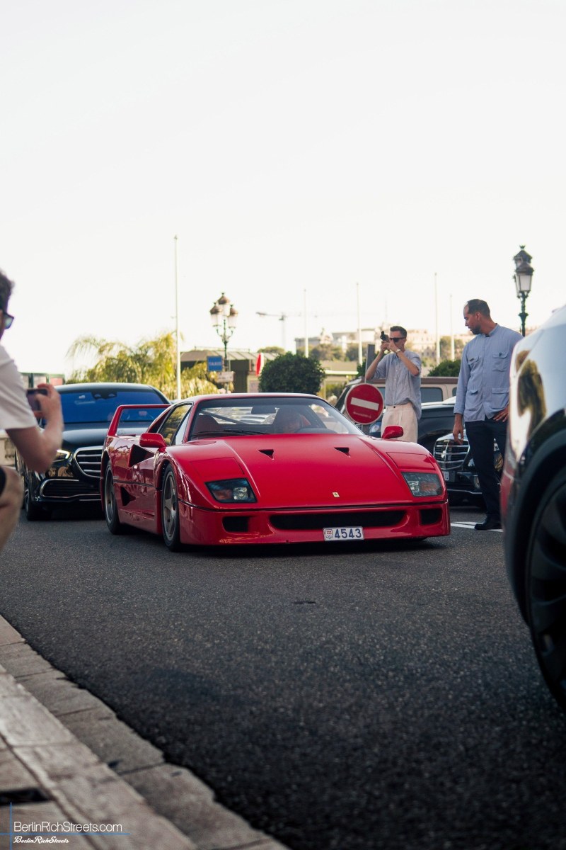 Ferrari F40 spotted in Monaco — BerlinRichStreets