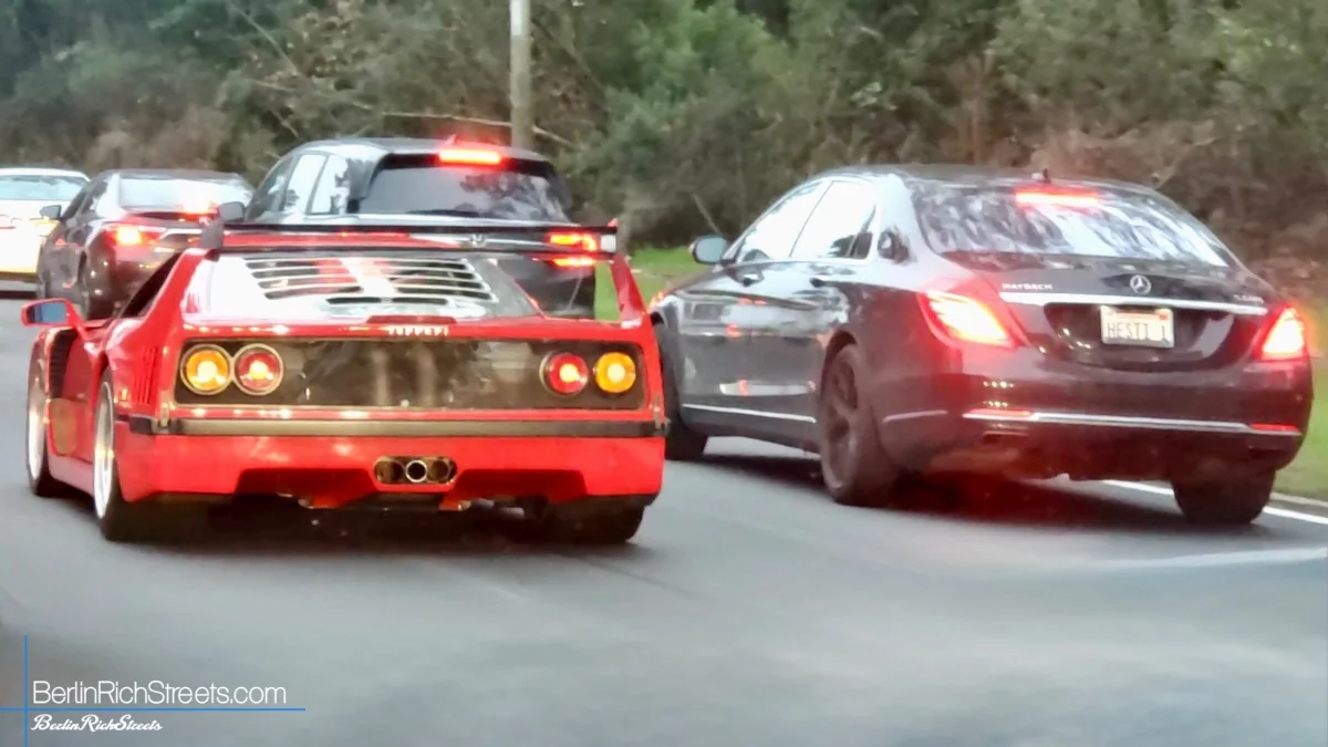 Ferrari F40 spotted in San Francisco — BerlinRichStreets