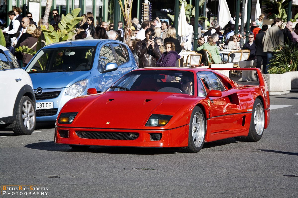 Ferrari F40 spotted in Monaco — BerlinRichStreets