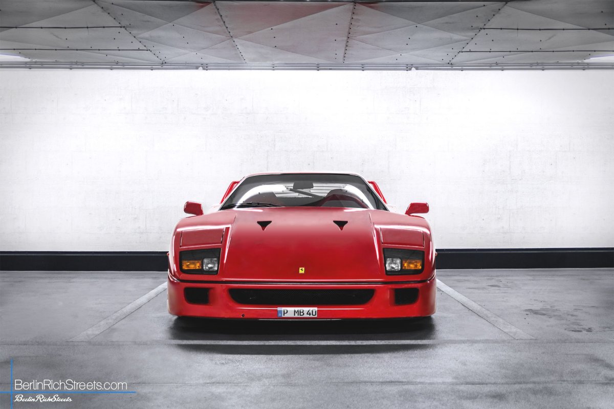 Ferrari F40 spotted in Berlin — BerlinRichStreets