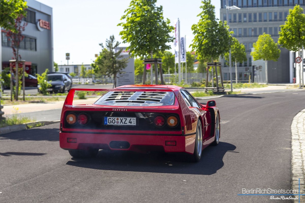 Ferrari F40 spotted in Berlin — BerlinRichStreets