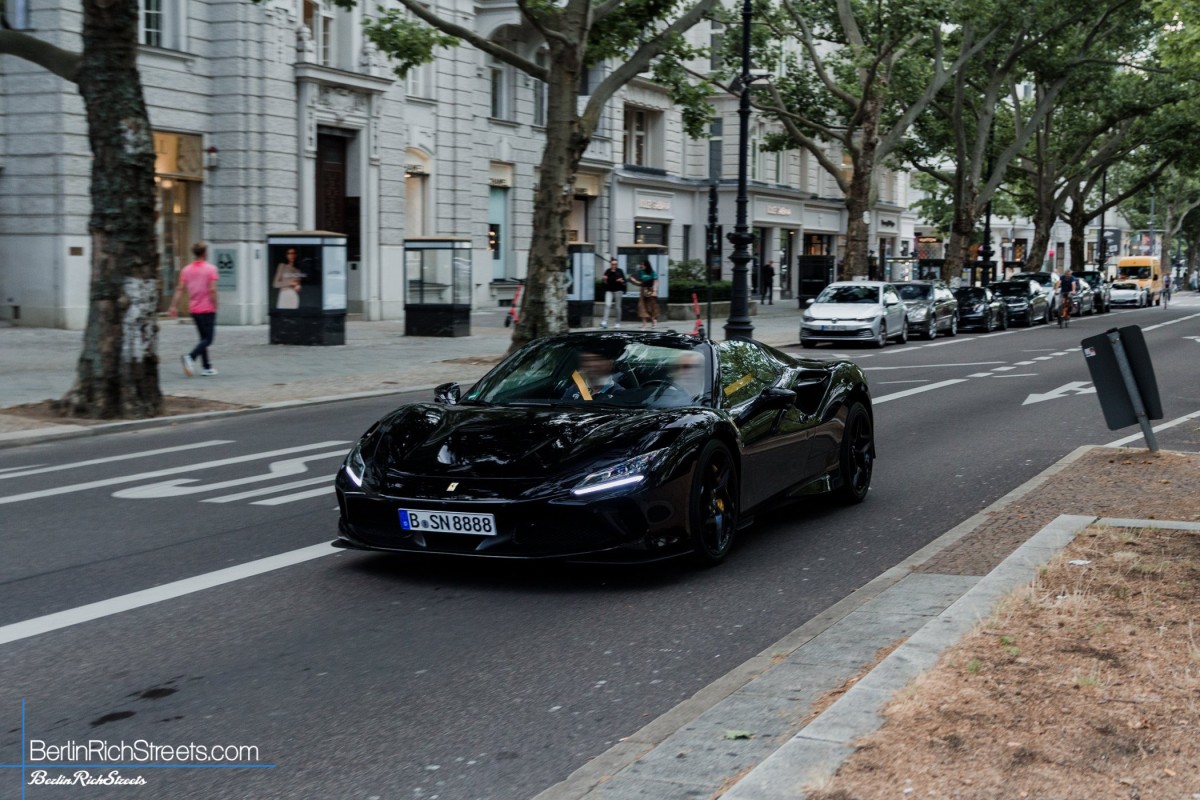 Ferrari F8 Spider spotted in Berlin — BerlinRichStreets