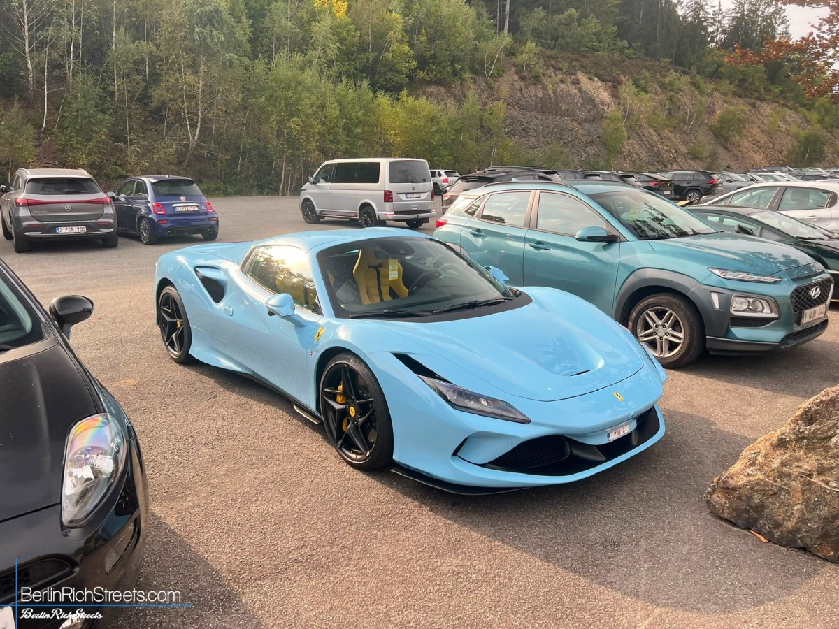 Ferrari F8 Spider spotted in Stavelot — BerlinRichStreets
