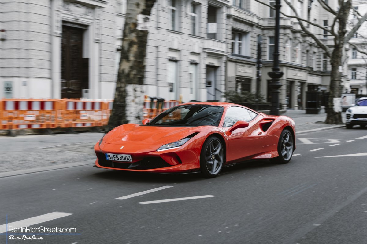 Ferrari F8 Tributo spotted in Berlin — BerlinRichStreets