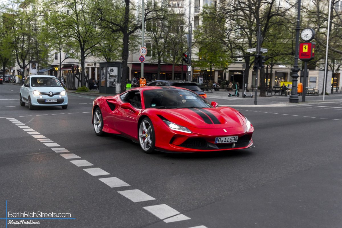 Ferrari F8 Tributo spotted in Berlin — BerlinRichStreets