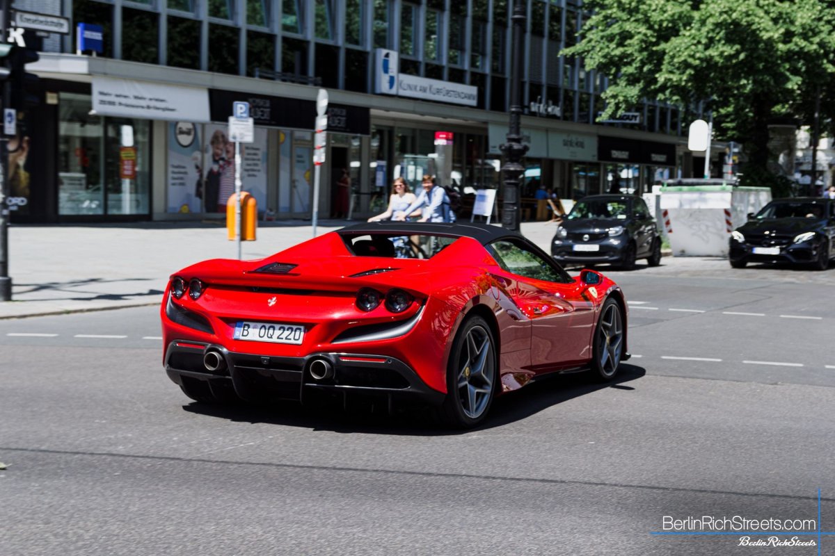 Ferrari F8 Spider spotted in Berlin — BerlinRichStreets