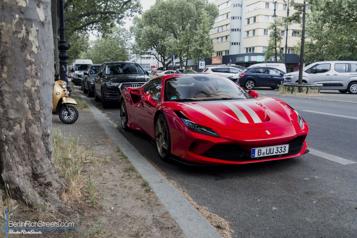 Ferrari F8 Spider spotted in Berlin — BerlinRichStreets