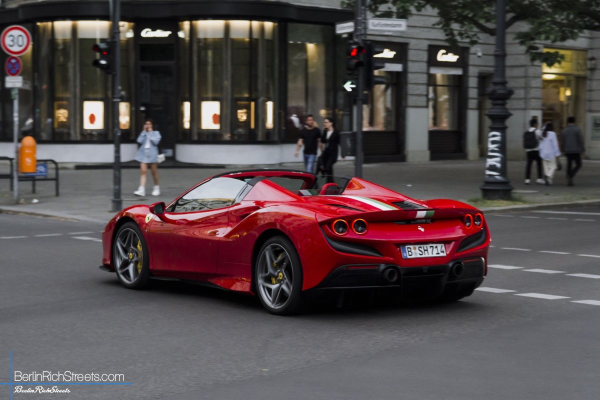 Ferrari F8 Spider spotted in Berlin — BerlinRichStreets