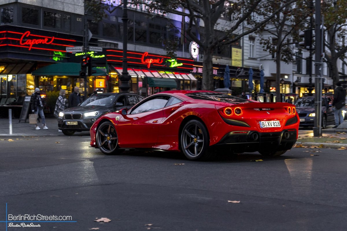 Ferrari F8 Tributo spotted in Berlin — BerlinRichStreets