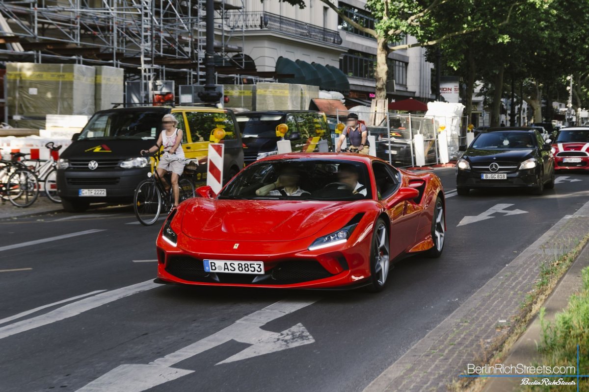 Ferrari F8 Tributo spotted in Berlin — BerlinRichStreets