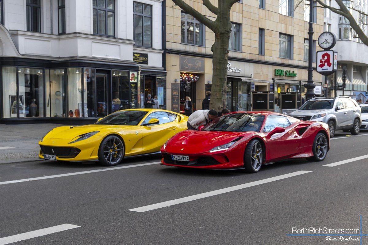 Ferrari F8 Spider spotted in Berlin — BerlinRichStreets