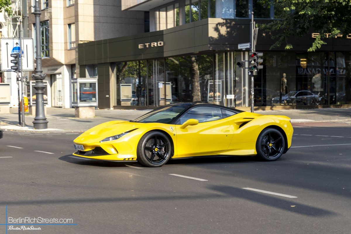 Ferrari F8 Tributo spotted in Berlin — BerlinRichStreets
