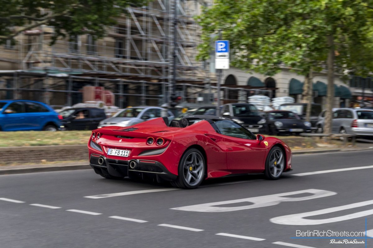 Ferrari F8 Spider spotted in Berlin — BerlinRichStreets