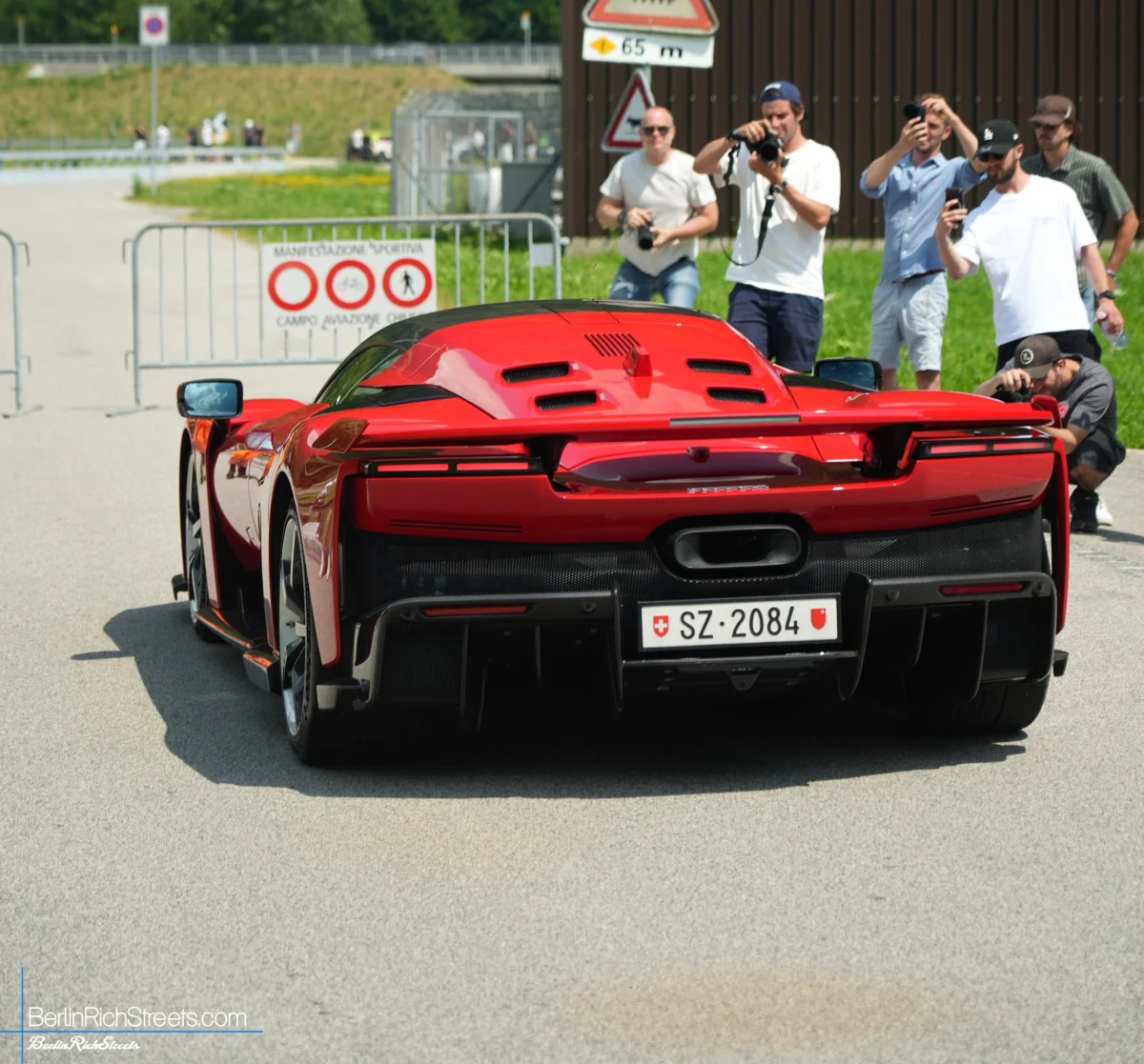 Ferrari F80 spotted in Andermatt — BerlinRichStreets