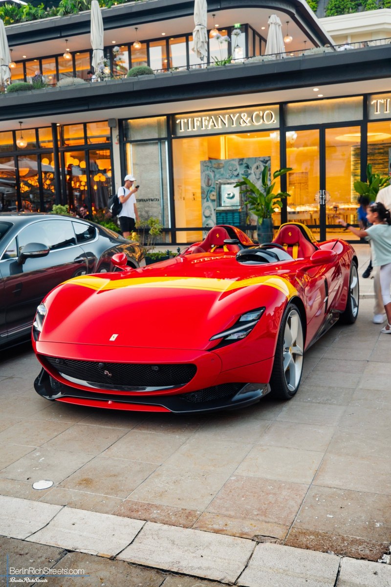 Ferrari Monza SP2 spotted in Monaco — BerlinRichStreets
