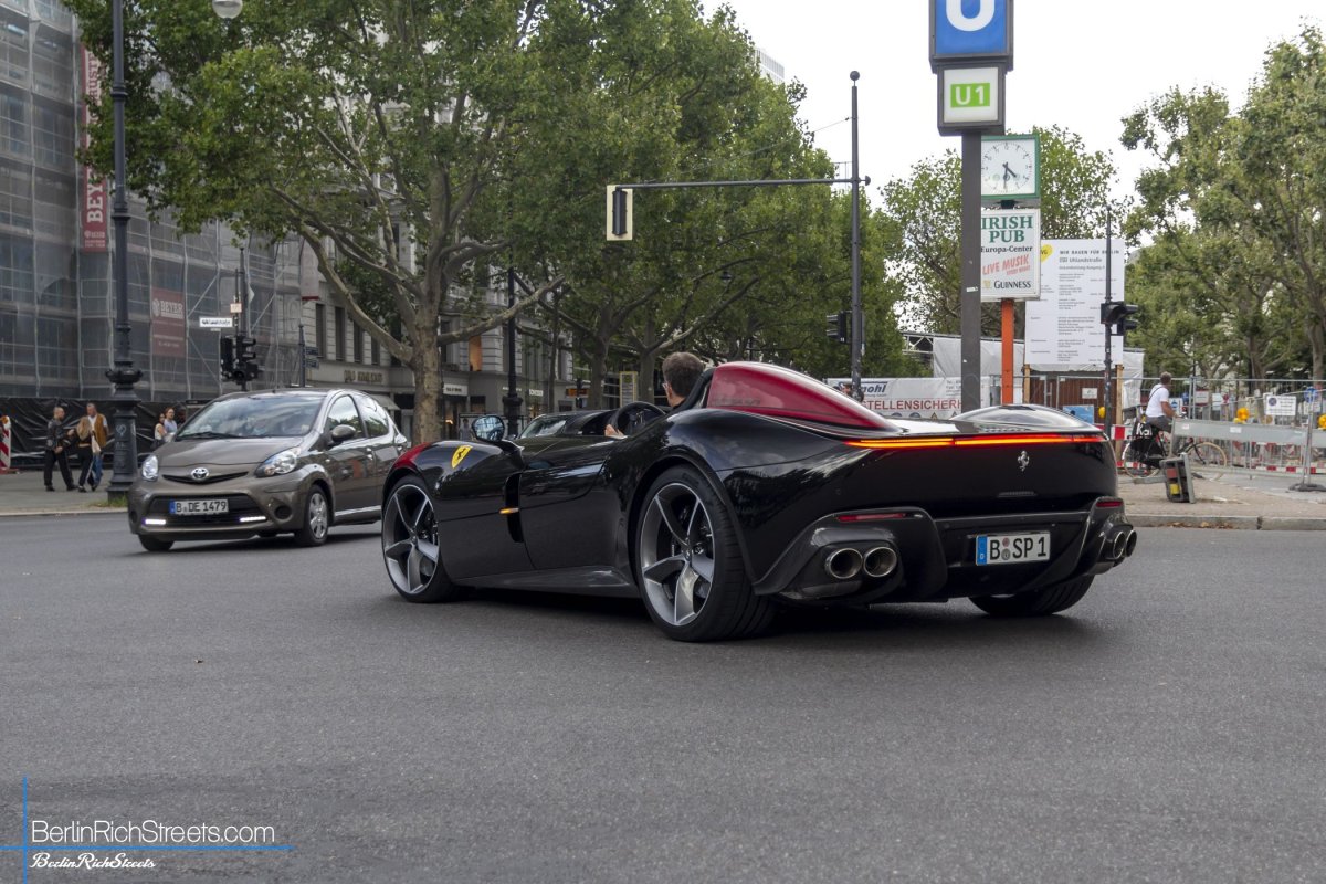 Ferrari Monza SP1 spotted in Berlin — BerlinRichStreets