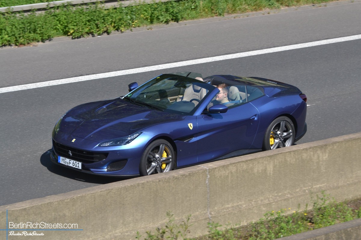 Ferrari Portofino spotted in Mönchengladbach — BerlinRichStreets