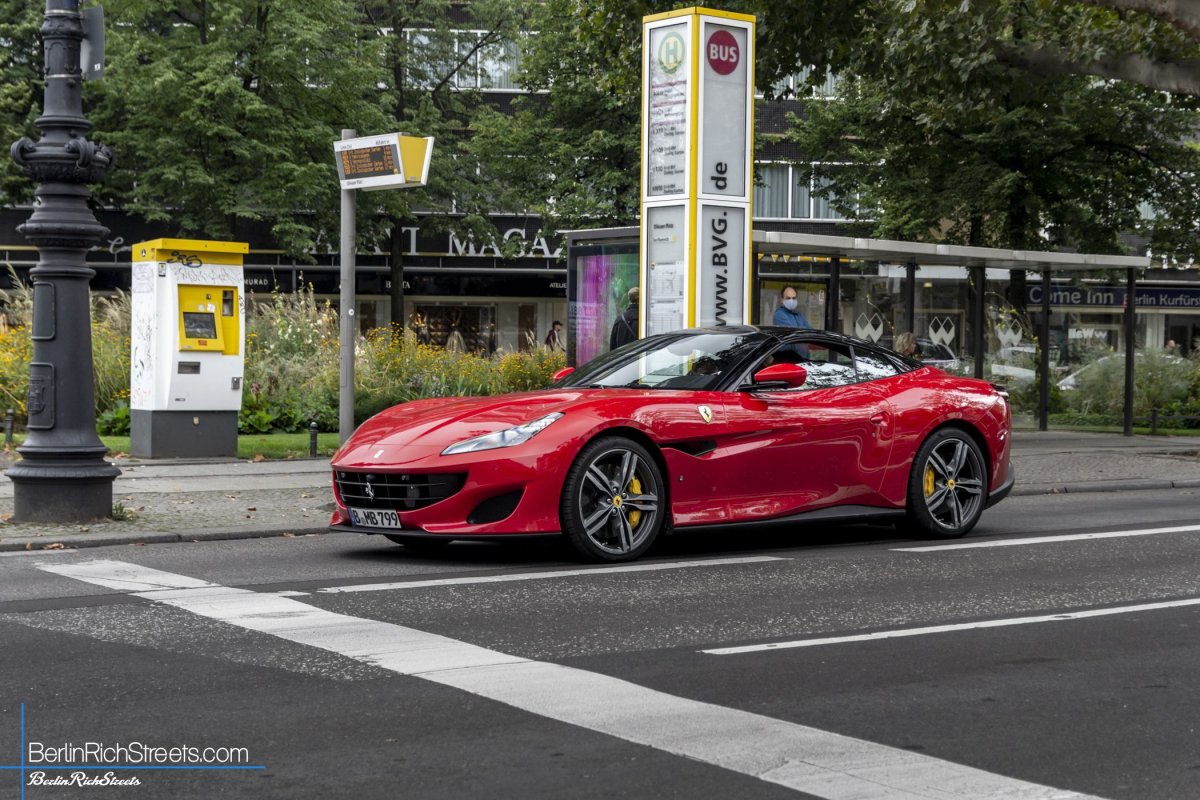 Ferrari Portofino spotted in Berlin — BerlinRichStreets