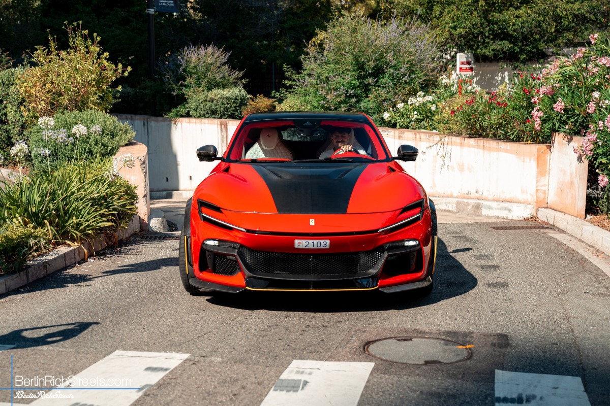 Ferrari Purosangue Novitec Esteso spotted in Monaco — BerlinRichStreets