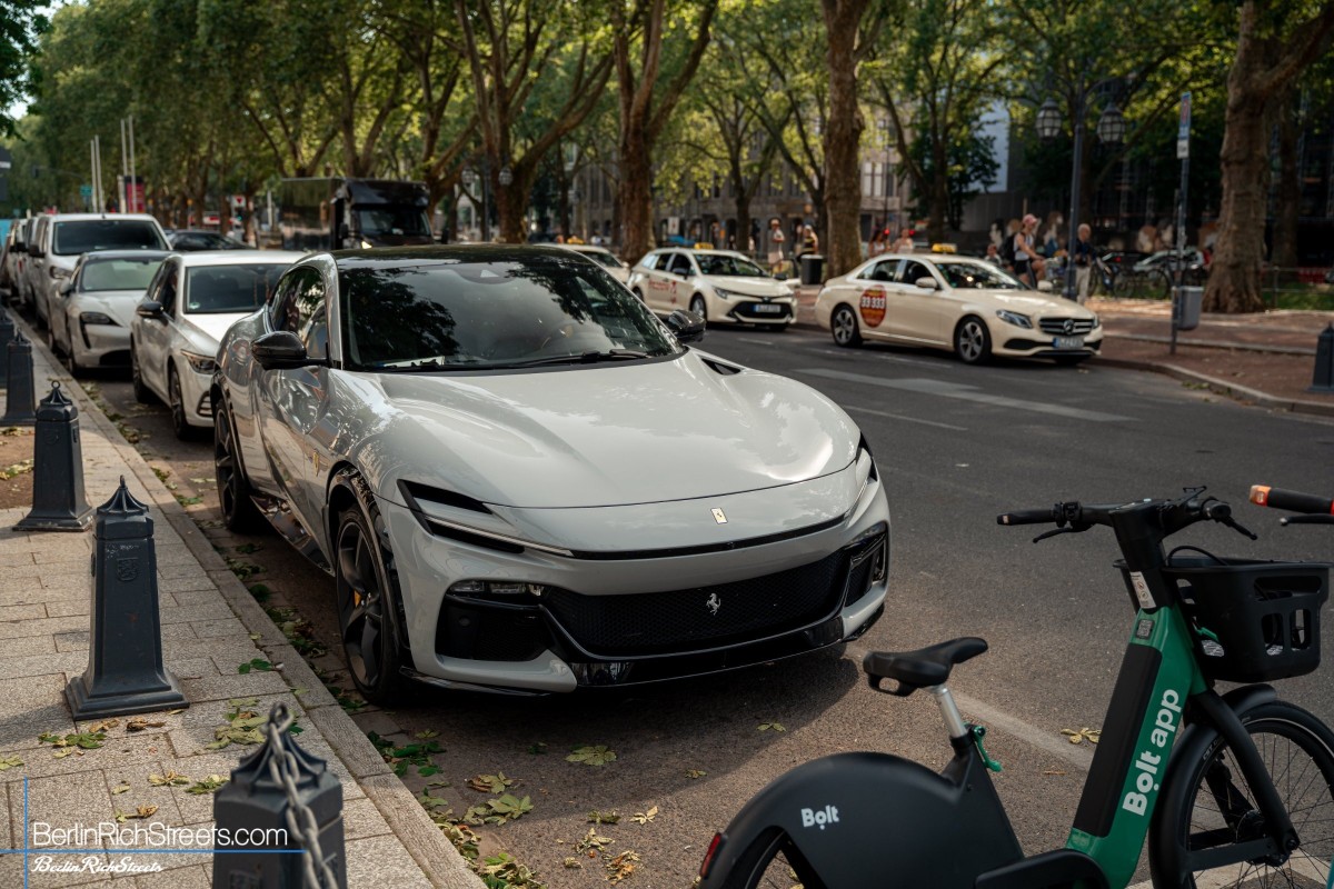 Ferrari Purosangue spotted in Düsseldorf — BerlinRichStreets