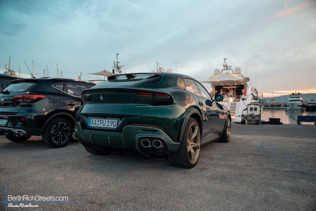 Ferrari Purosangue spotted in Cannes — BerlinRichStreets