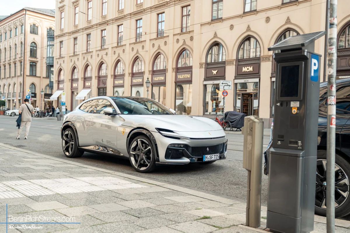 Ferrari Purosangue spotted in München — BerlinRichStreets