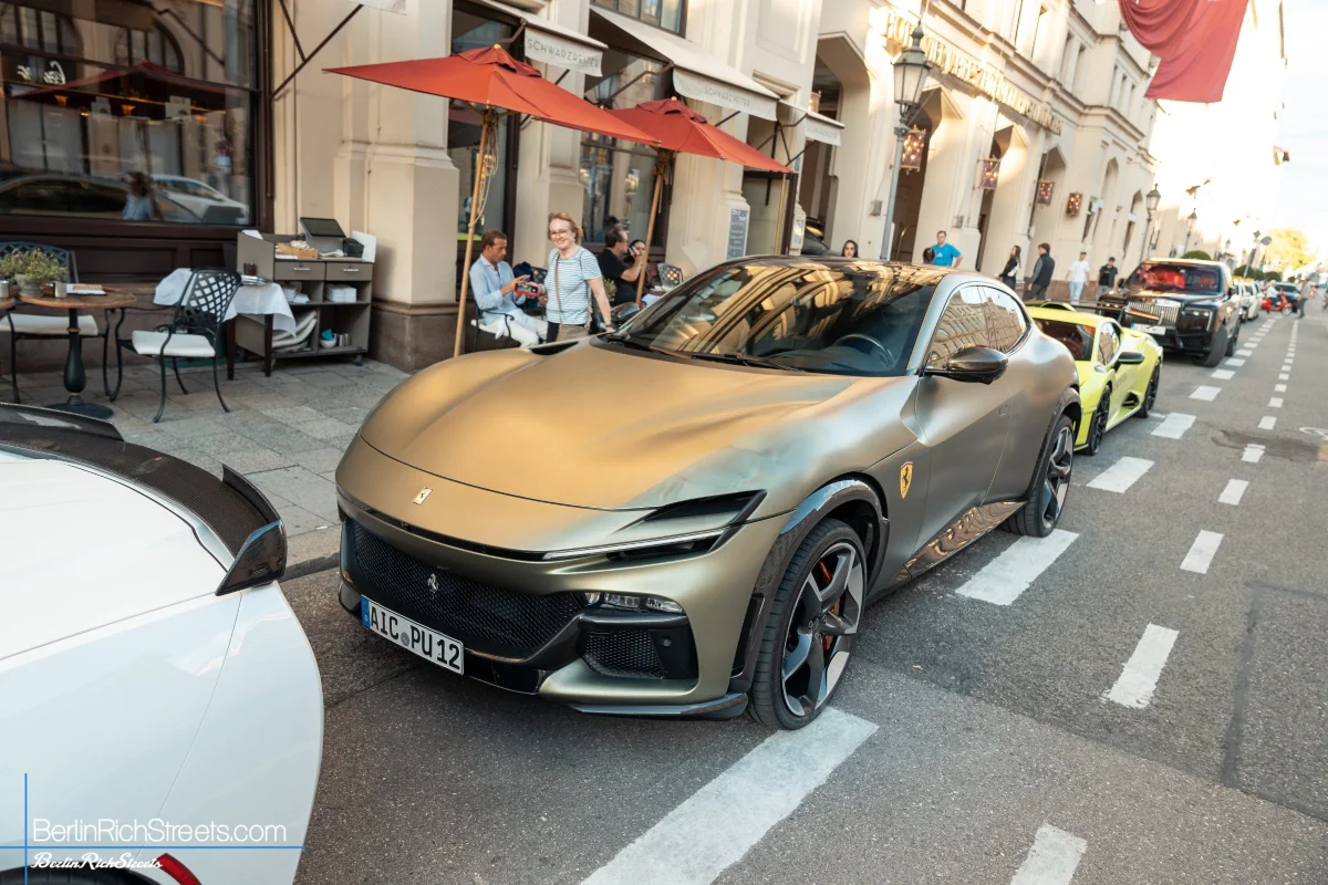 Ferrari Purosangue spotted in München — BerlinRichStreets