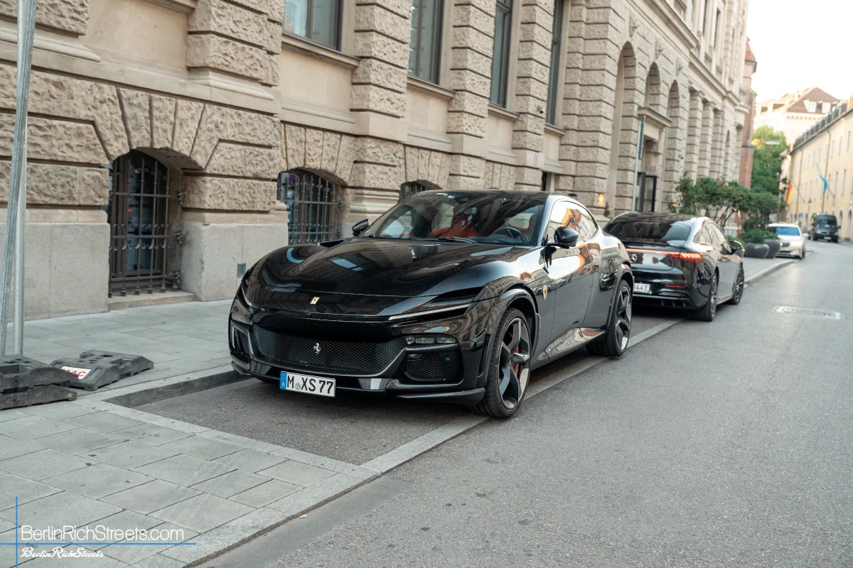 Ferrari Purosangue spotted in München — BerlinRichStreets