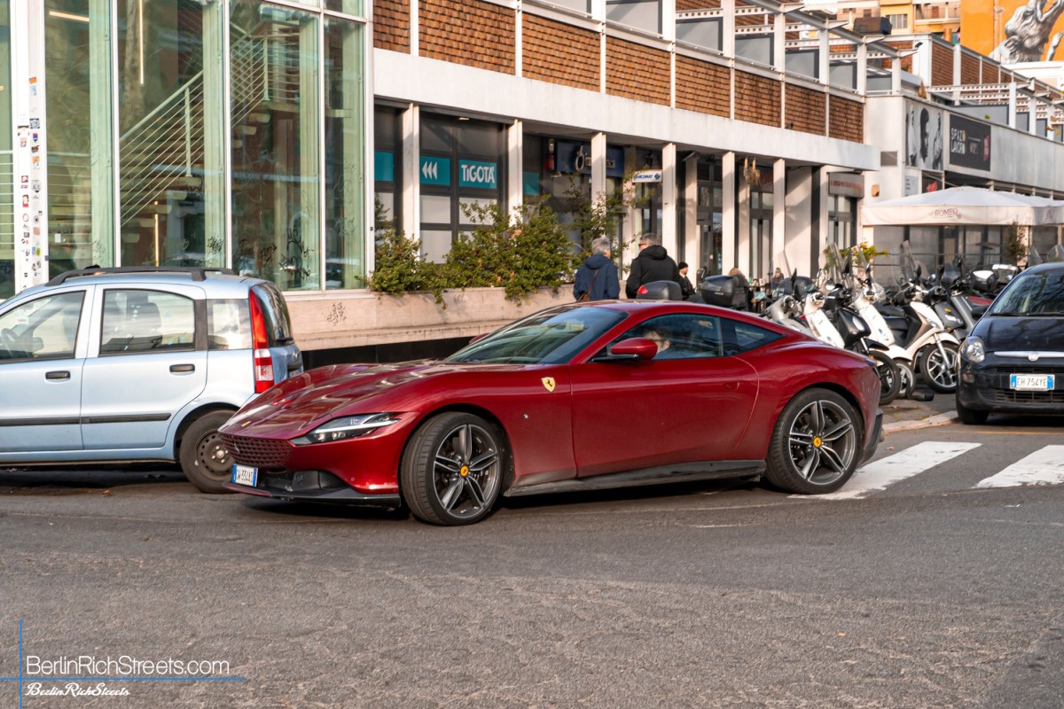 Ferrari Roma spotted in Rome — BerlinRichStreets