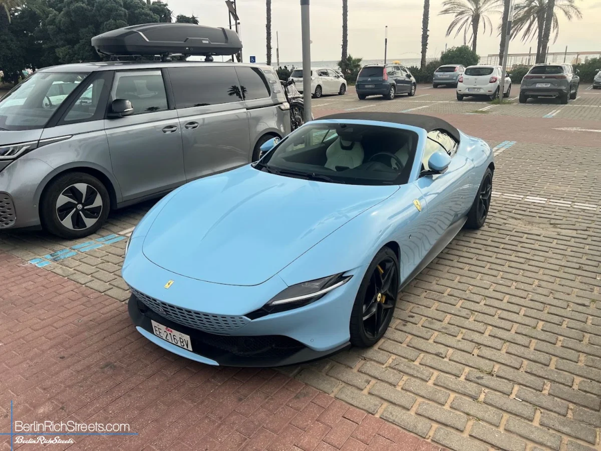 Ferrari Roma Spider spotted in Salou — BerlinRichStreets
