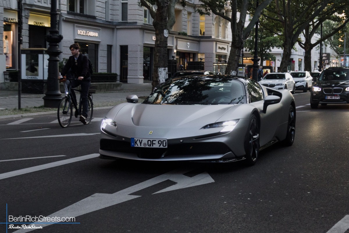Ferrari SF90 Stradale spotted in Berlin — BerlinRichStreets
