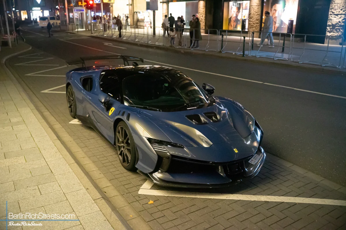 Ferrari SF90 XX Stradale spotted in Düsseldorf — BerlinRichStreets
