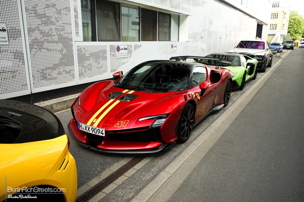 Ferrari SF90 XX Stradale spotted in Düsseldorf — BerlinRichStreets