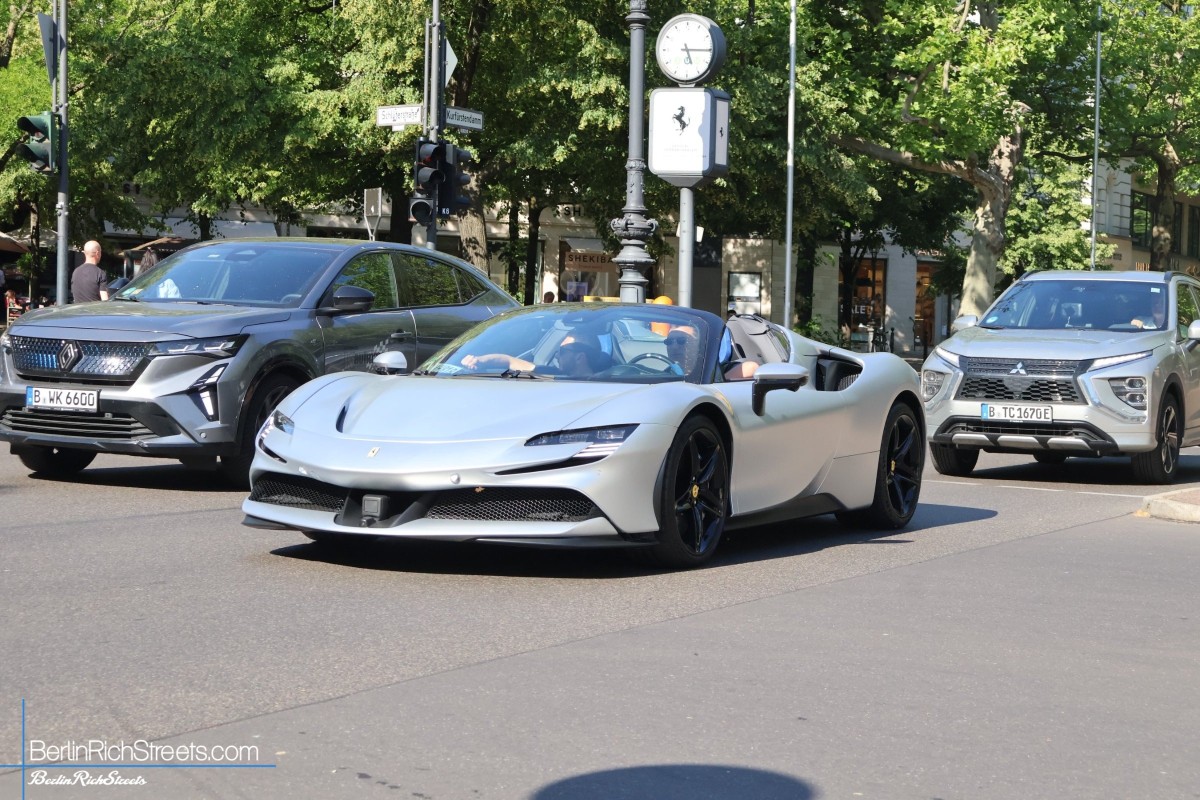 Ferrari SF90 Spider spotted in Berlin — BerlinRichStreets