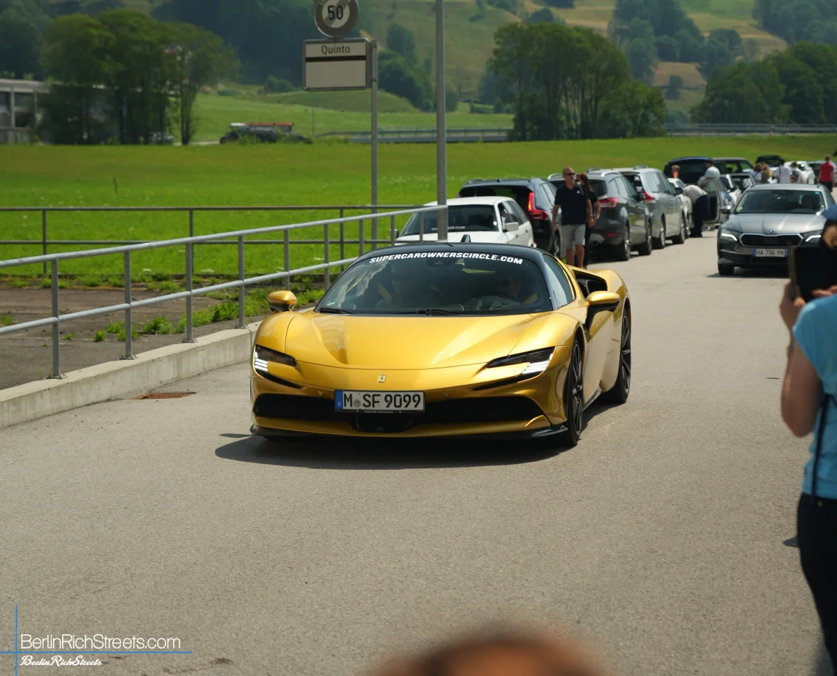 Ferrari SF90 Stradale spotted in Andermatt — BerlinRichStreets
