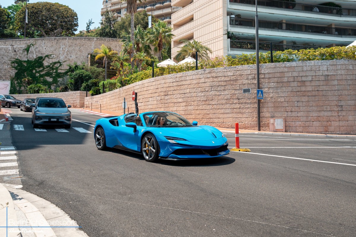 Ferrari SF90 Spider spotted in Monaco — BerlinRichStreets