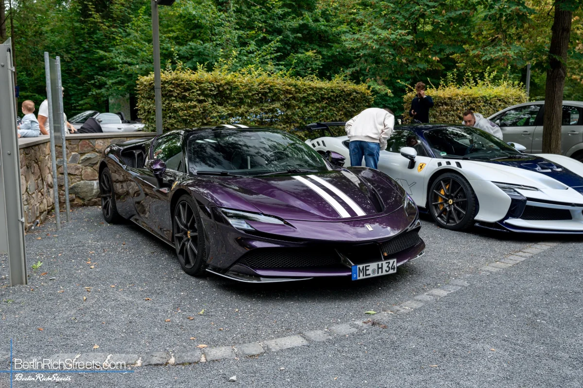 Ferrari SF90 Spider spotted in Bergisch Gladbach — BerlinRichStreets