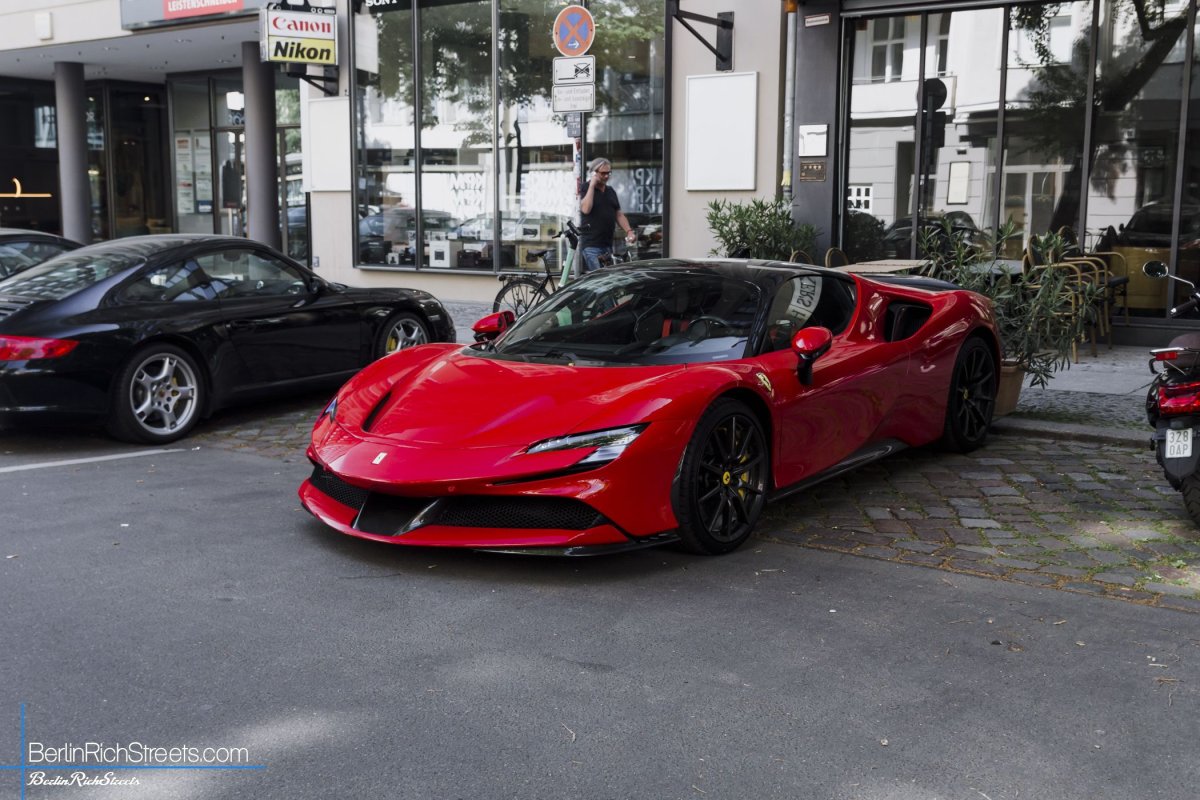 Ferrari SF90 Stradale Assetto Fiorano spotted in Berlin — BerlinRichStreets