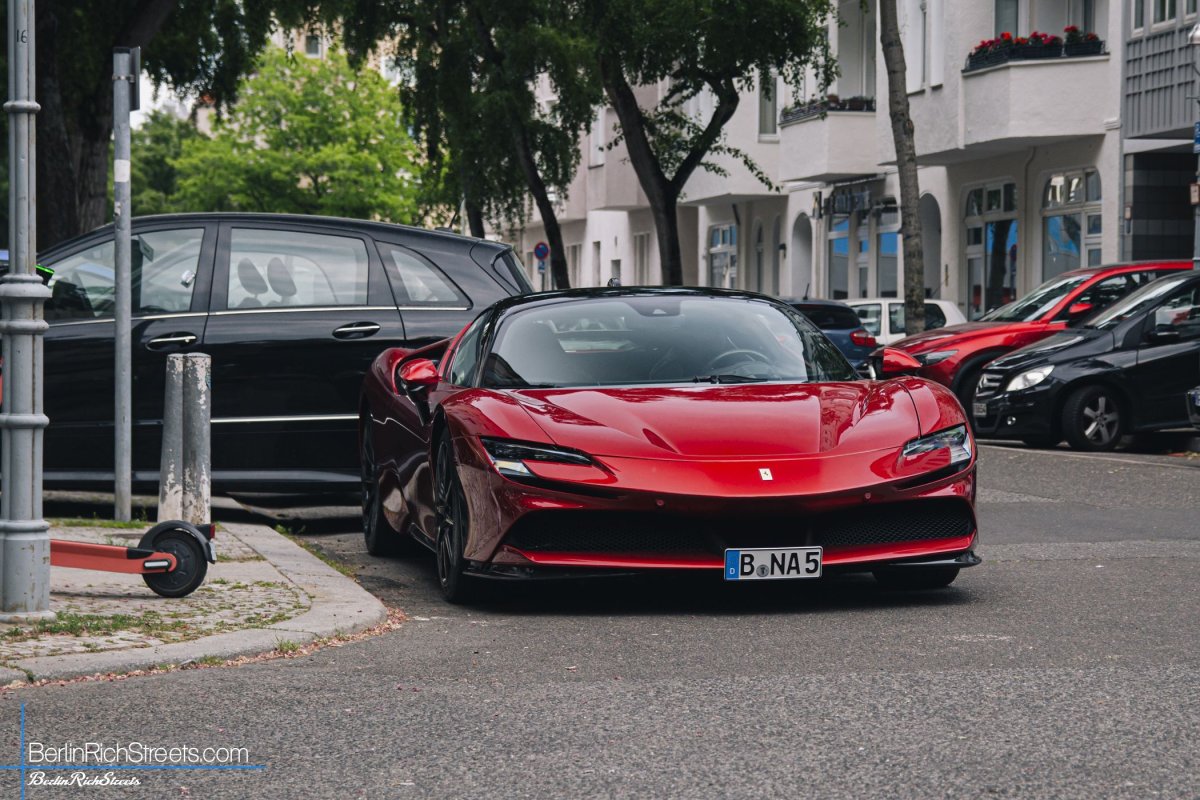 Ferrari SF90 Stradale spotted in Berlin — BerlinRichStreets
