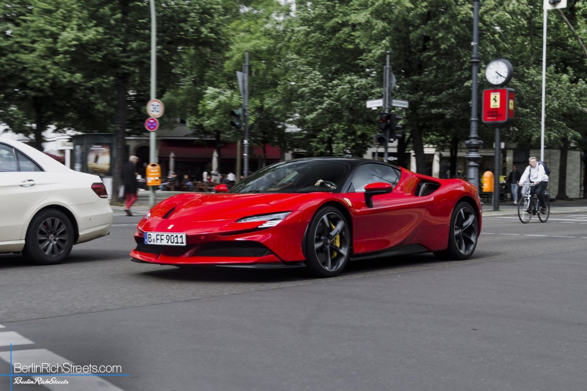 Ferrari SF90 Stradale spotted in Berlin — BerlinRichStreets