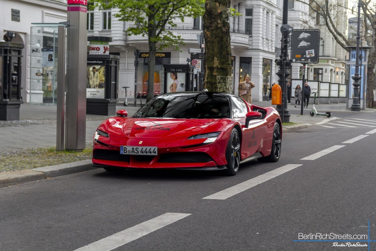 Ferrari SF90 Stradale spotted in Berlin — BerlinRichStreets