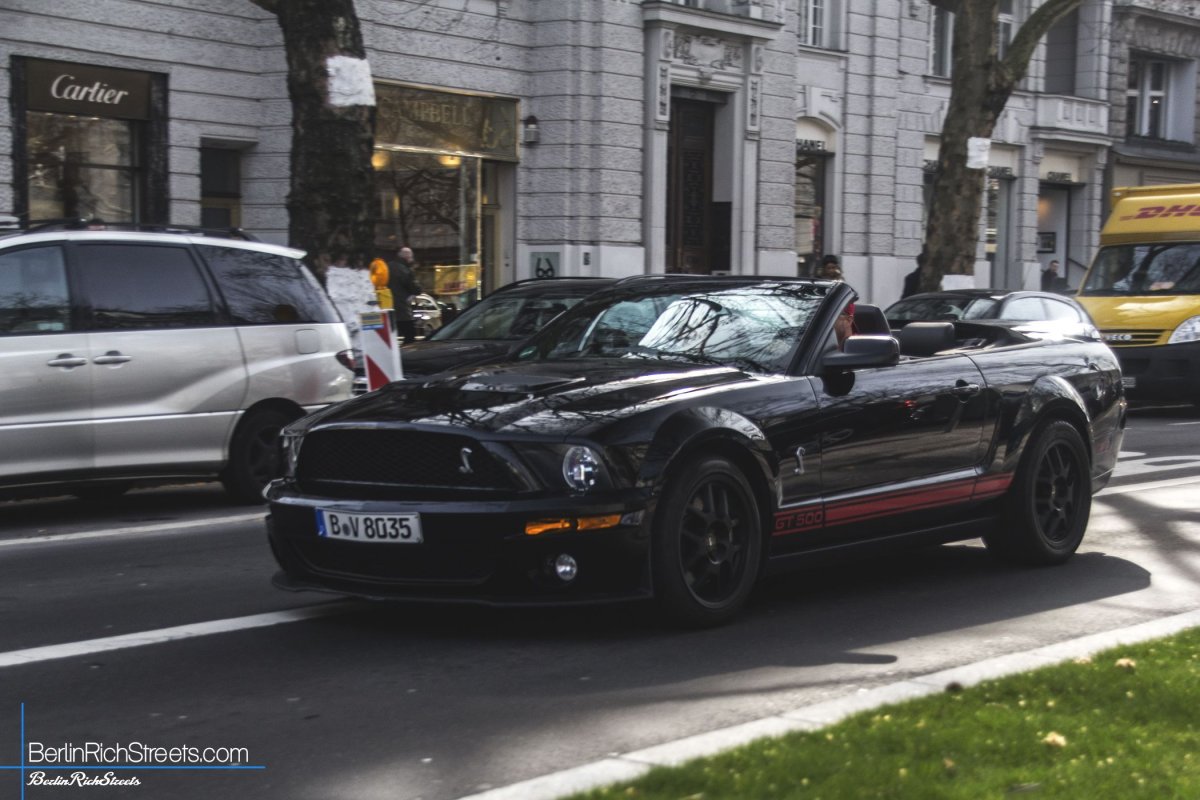Shelby Mustang GT500 Convertible 2007 spotted in Berlin — BerlinRichStreets