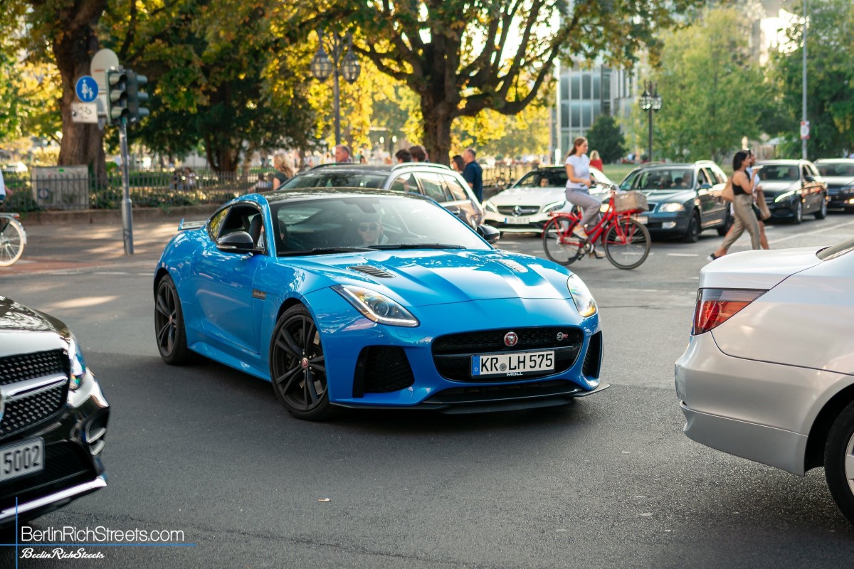 Jaguar F-Type SVR Coupé spotted in Düsseldorf — BerlinRichStreets