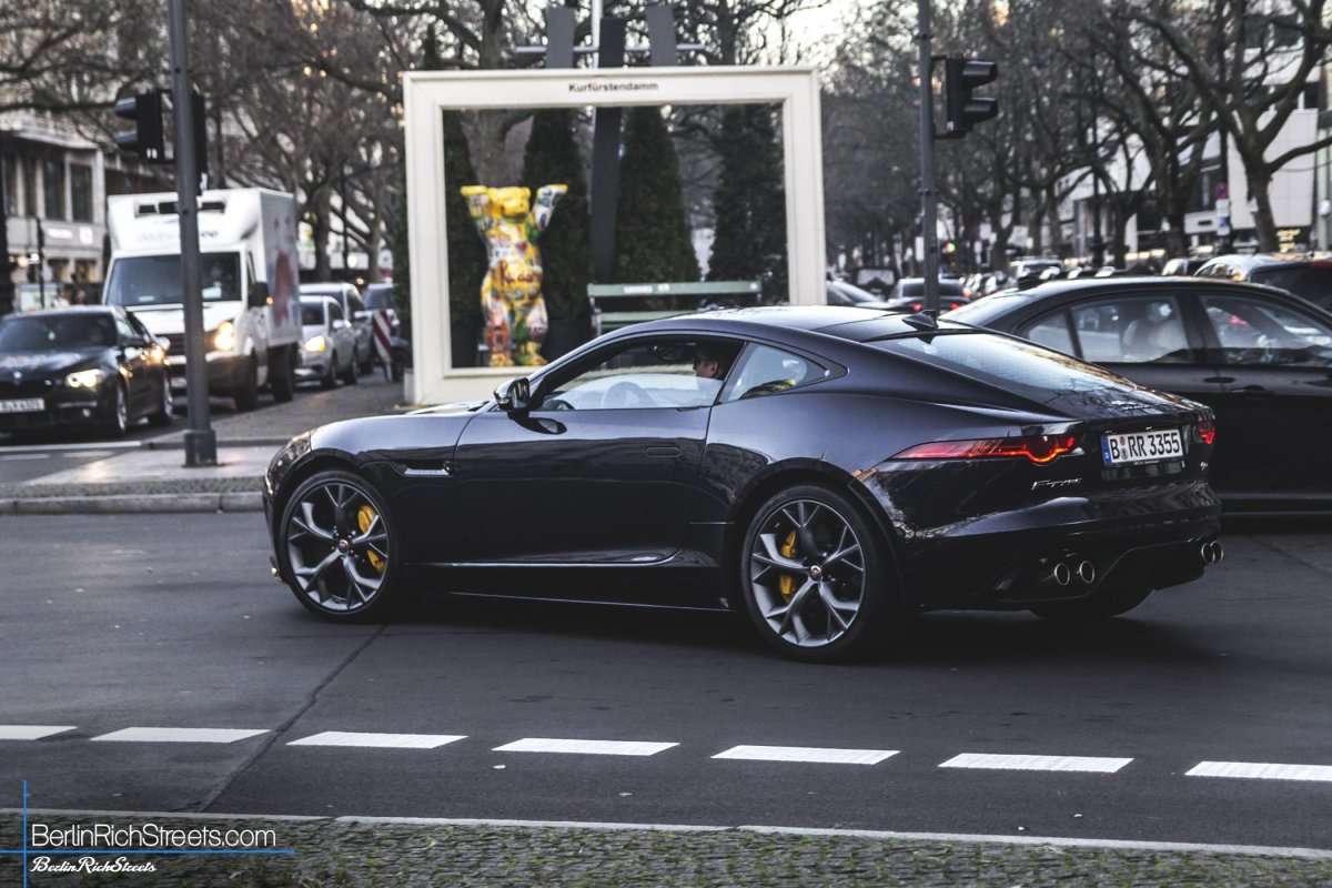 Jaguar F-Type V8 R Coupe spotted in Berlin — BerlinRichStreets