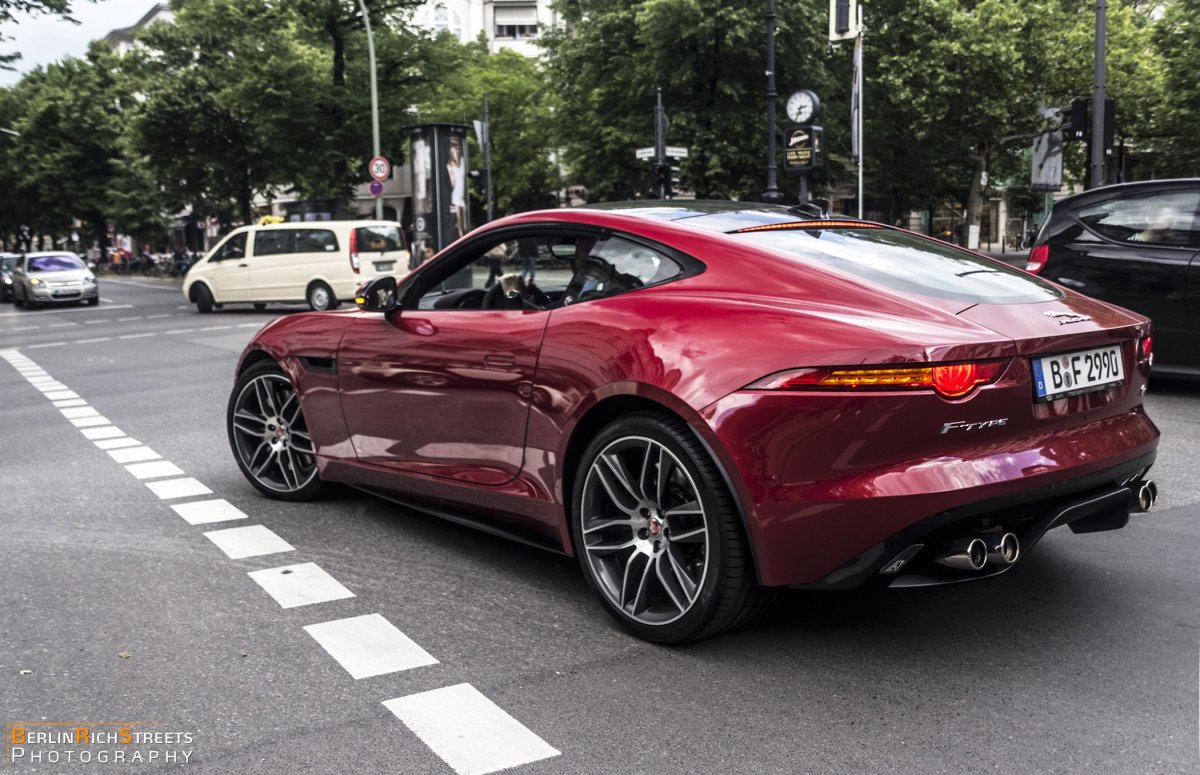 Jaguar F-Type V8 R Coupe spotted in Berlin — BerlinRichStreets