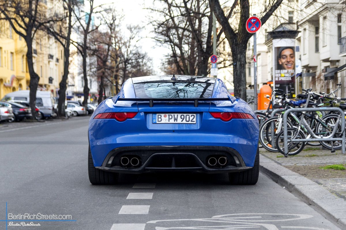 Jaguar F-Type SVR Coupé spotted in Berlin — BerlinRichStreets