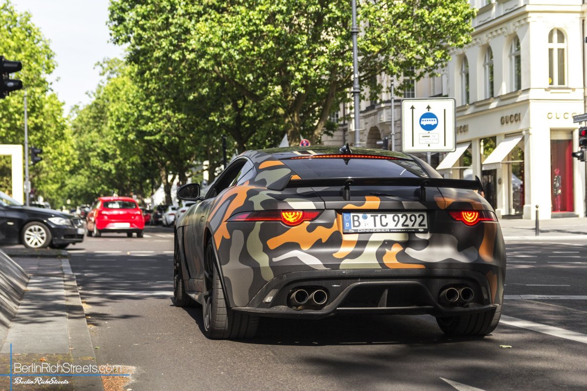 Jaguar F-Type SVR Coupé spotted in Berlin — BerlinRichStreets