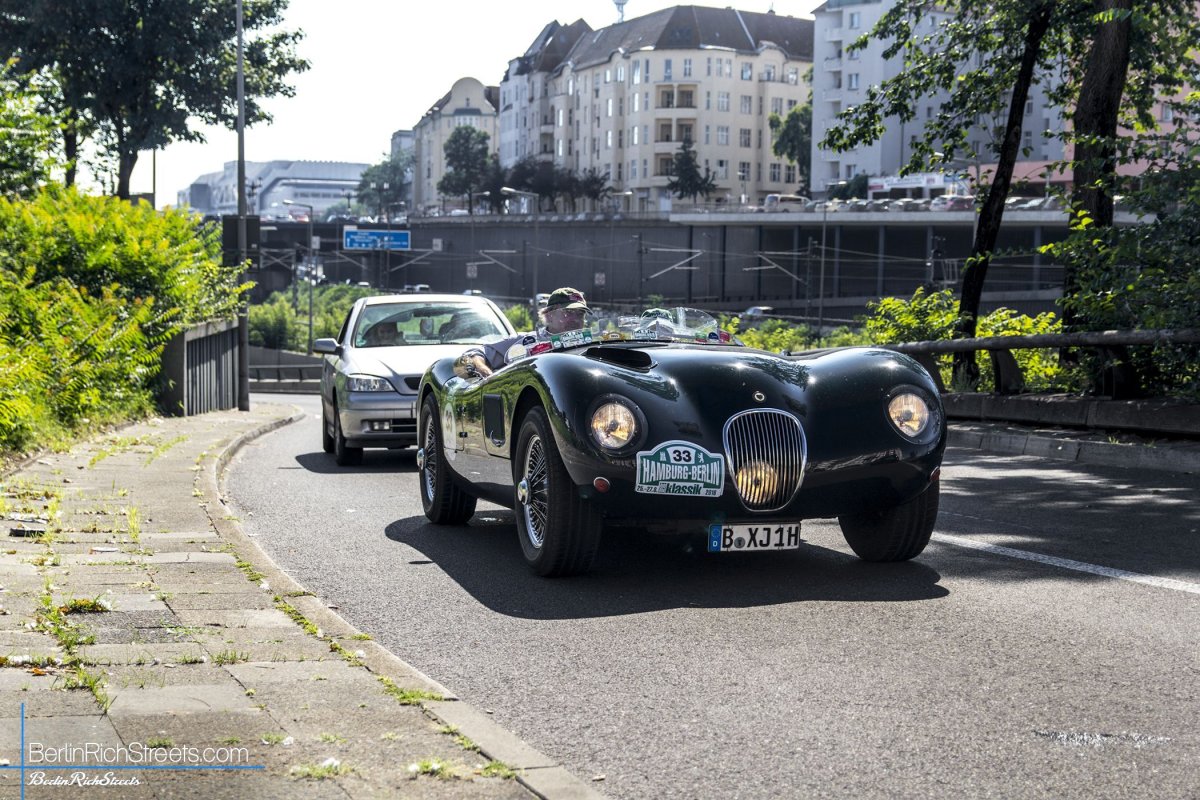 Jaguar XK 120 C spotted in Berlin — BerlinRichStreets